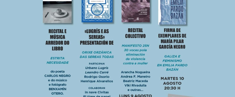 Agenda de Alvarellos Editora en la Feria del Libro de Coruña 2021